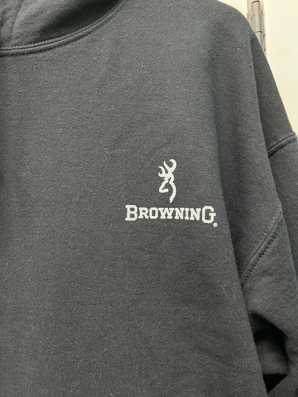 Browning sweatshirt hoodie with front pocket - Picture 2 of 4